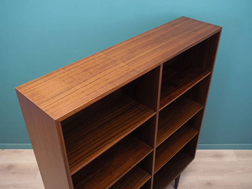 Mahogany Bookcase, Danish Design, 1970s, Production: Omann Jun 8 Mahogany Bookcase, Danish Design, 1970s, Production: Omann Jun - Image 8