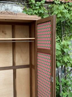 Parisian Wardrobe, Art Deco Raw Wood Wardrobe, 1930 -Bookcases Sales fe595e66 c836 4c47 bbe3 0eb859411440